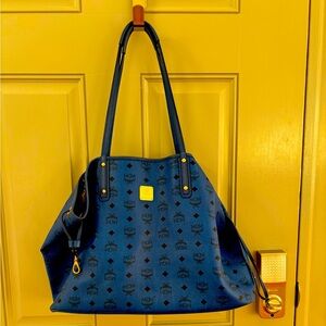 MCM Blue Tote - Authentic
